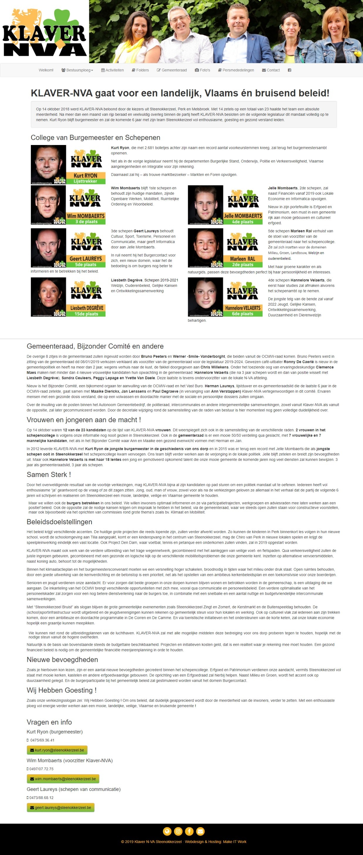 KLAVER-NVA Steenokkerzeel